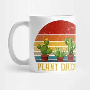 Flower Cactus Plant Daddy Mug